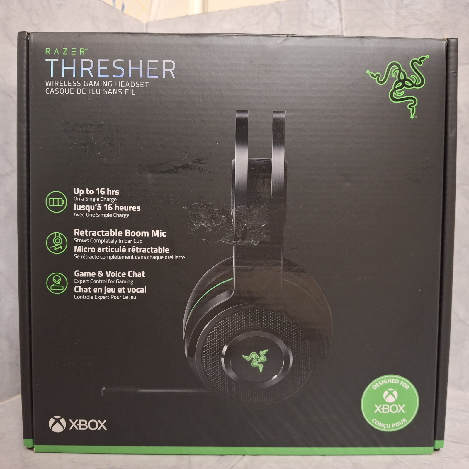 Razer Thresher Black Wireless Gaming Headset RZ04-02240100-R3U1