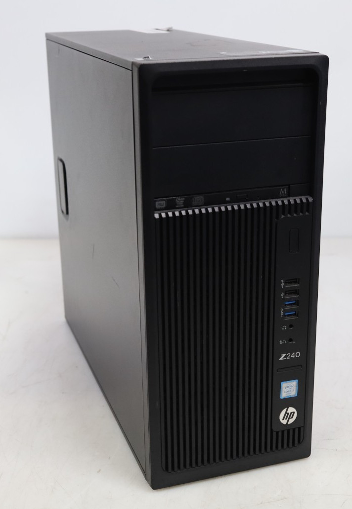 HP Z240 WORKSTATION Tower Intel i7-6700K 4GB DDR4 256GB SSD No COA OS