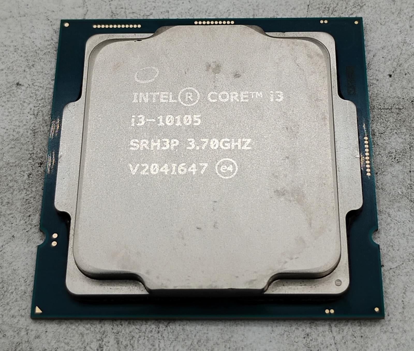 INTEL CORE I3-10105 3.70GHz (4.40GHz W/ TURBO) SRH3P LGA1200 PROCESSOR #168609#