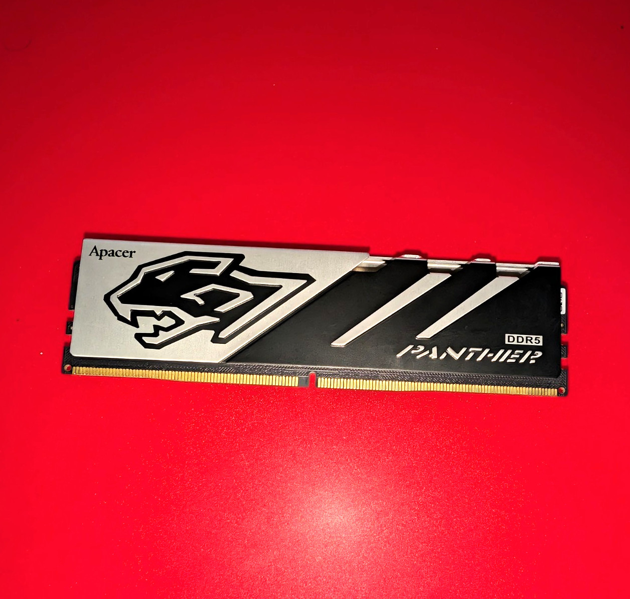 Apacer PANTHER DDR5 16GB (1x16GB) DDR5-6000 PC5-48000 UDIMM 288P Ram Stick