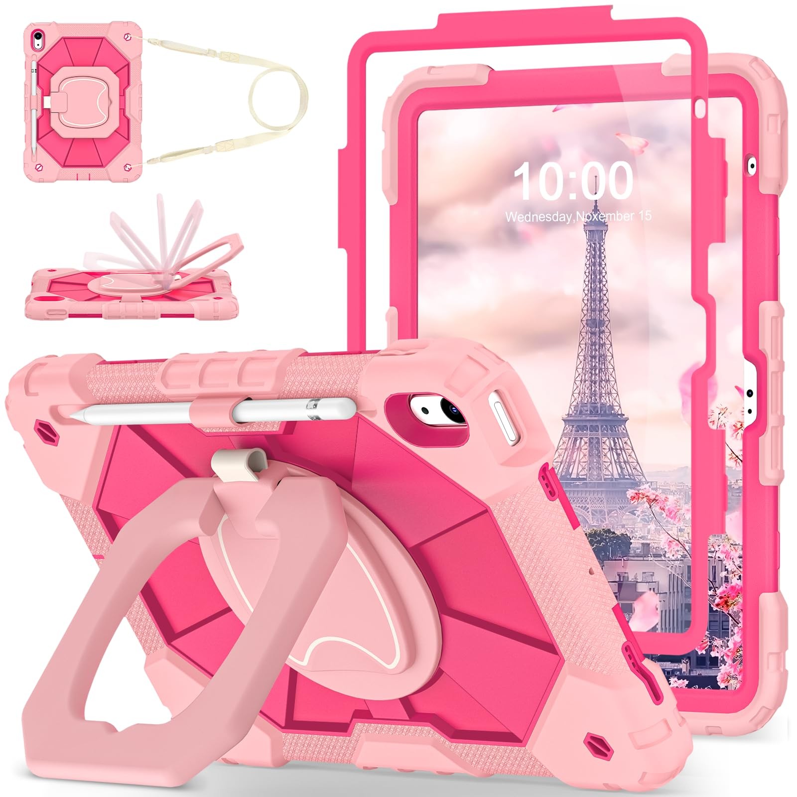 WESOROL Case for iPad (A16) 11th Generation 11 Inch iPad 10th Gen 10.9 Inch