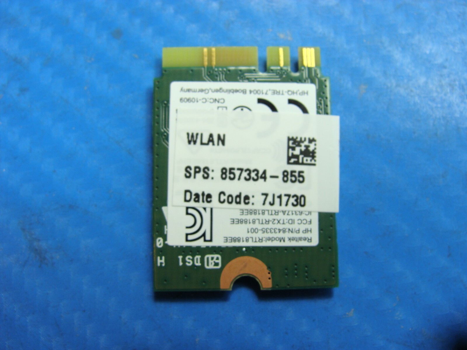 HP 15-ay103dx 15.6" Genuine WiFi Wireless Card 843336-001 843335-001 RTL8188EE