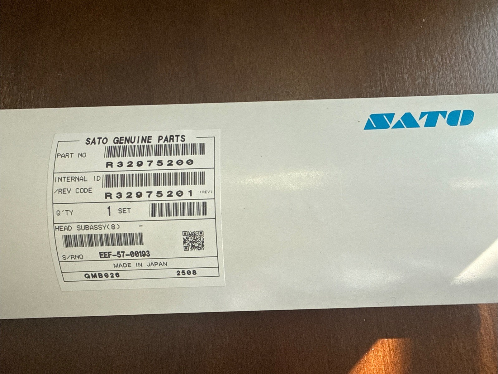 Print Head 203 dpi for SATO S86-ex Print Engine Sato R32975200