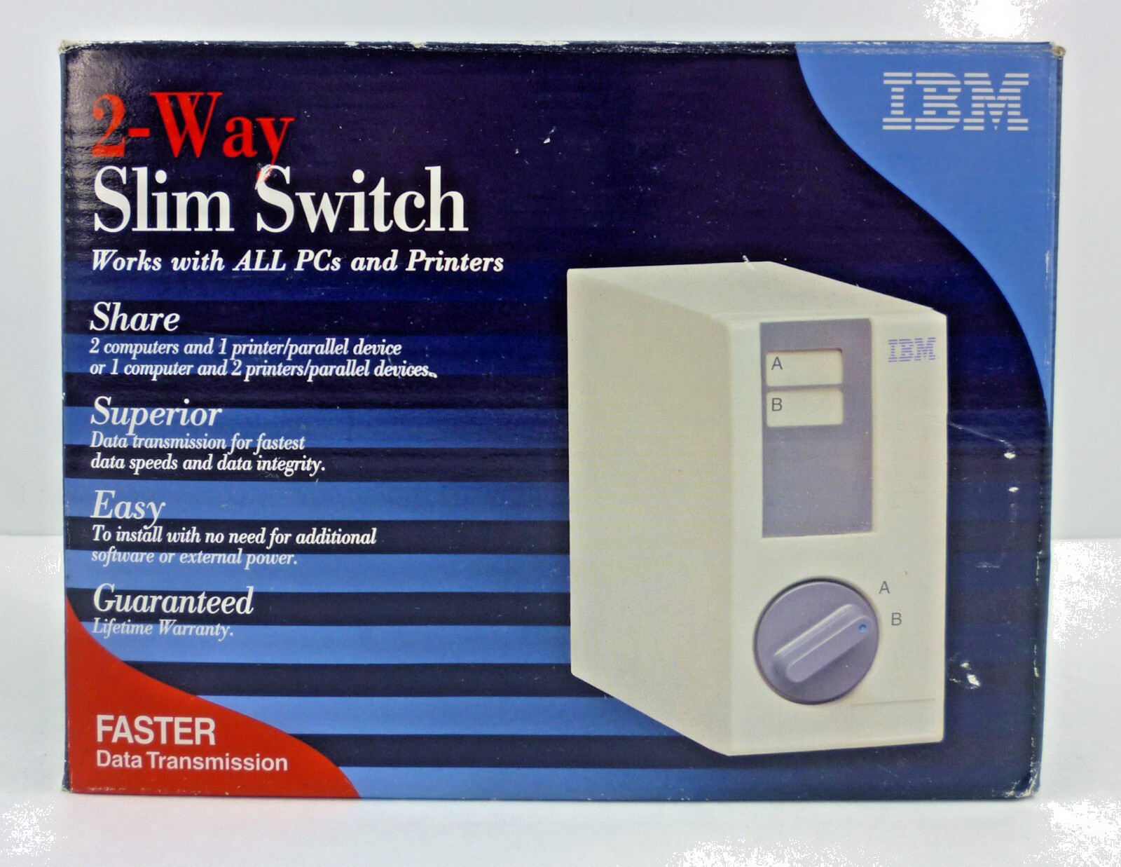 Vintage IBM 2-Way Slim Switch