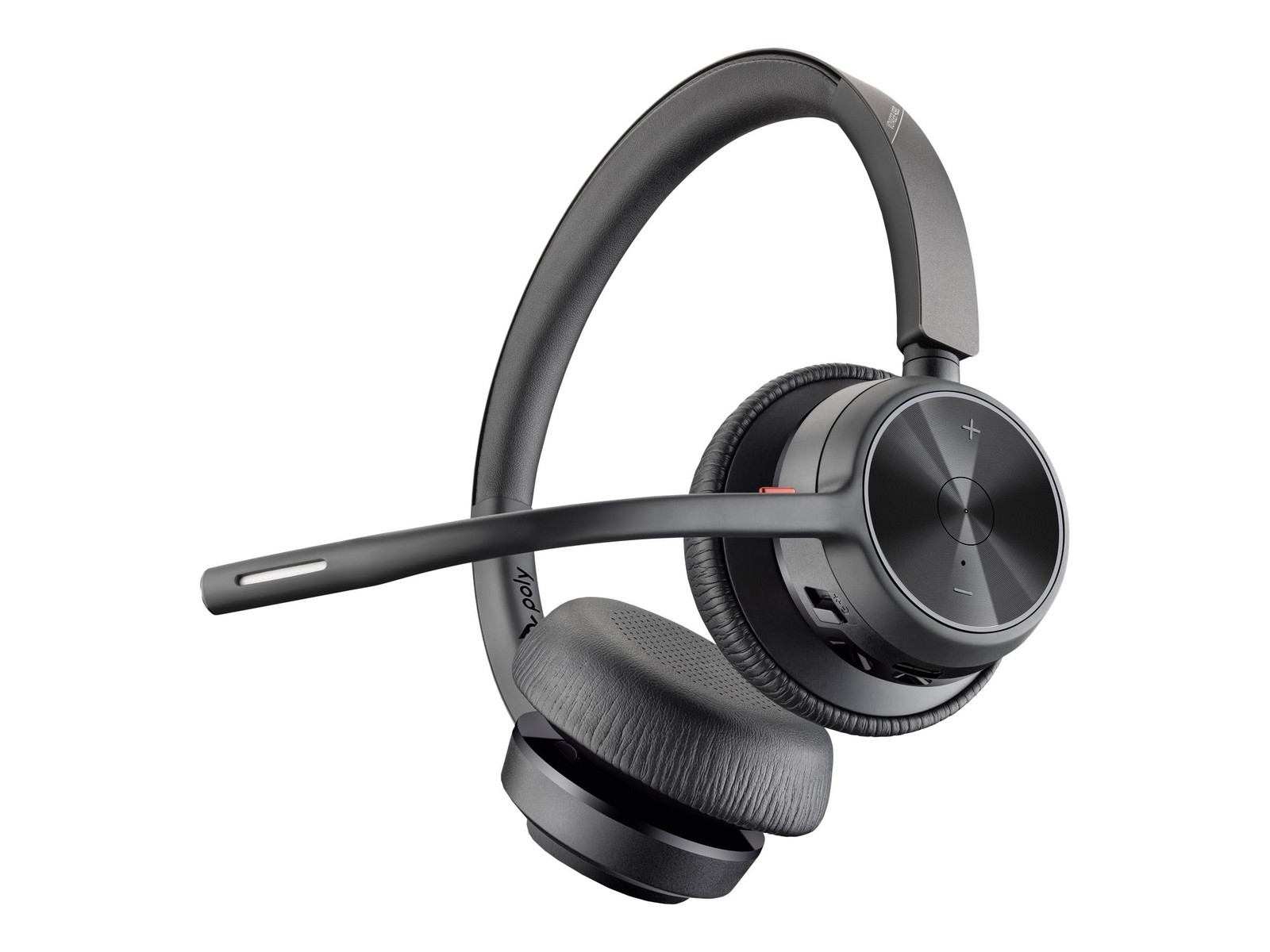 Poly Voyager 4320-M Microsoft Teams Certified Headset with charge stand