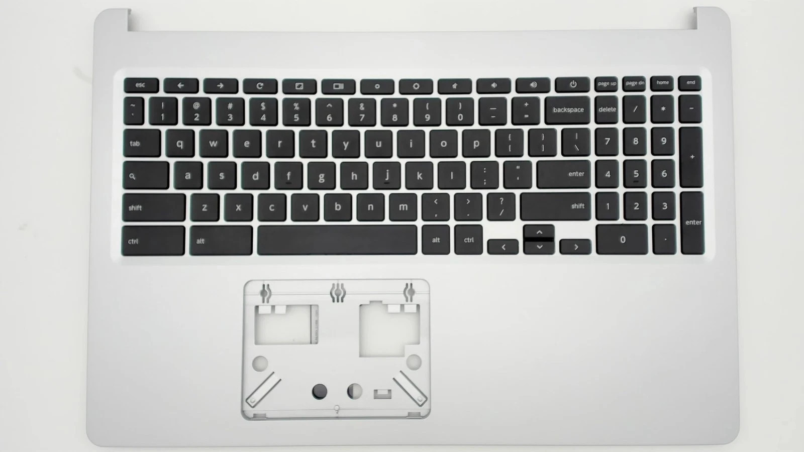 6B.ATEN7.019 Keyboard Upper Case Silver AL05G_C18B AL5 W/O SD
