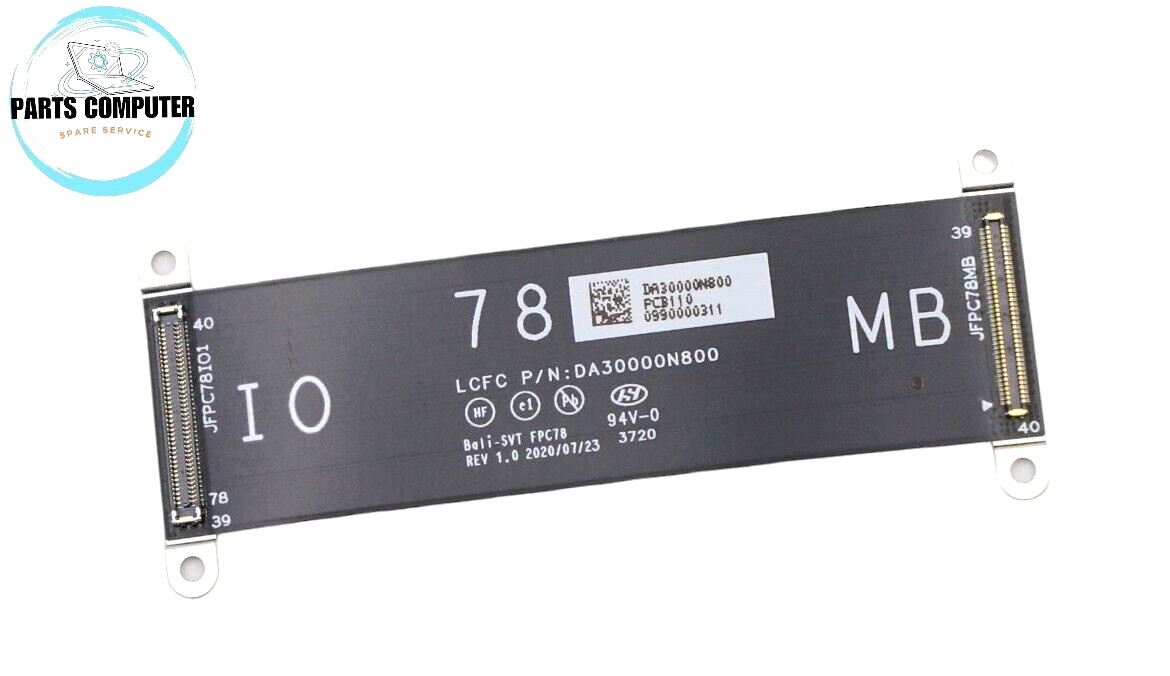 5C10S30163 USB Board Connector Cable 78P Lenovo YOGA Slim 9-14ITL05 DA30000N800