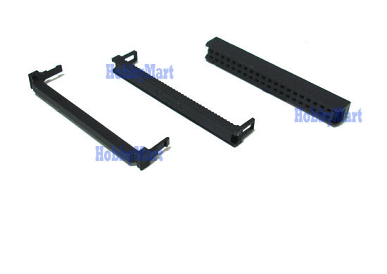 2.54mm Pitch 2x20 40-Pin IDC Female Connector Socket for Flat Ribbon Cable 10pcs