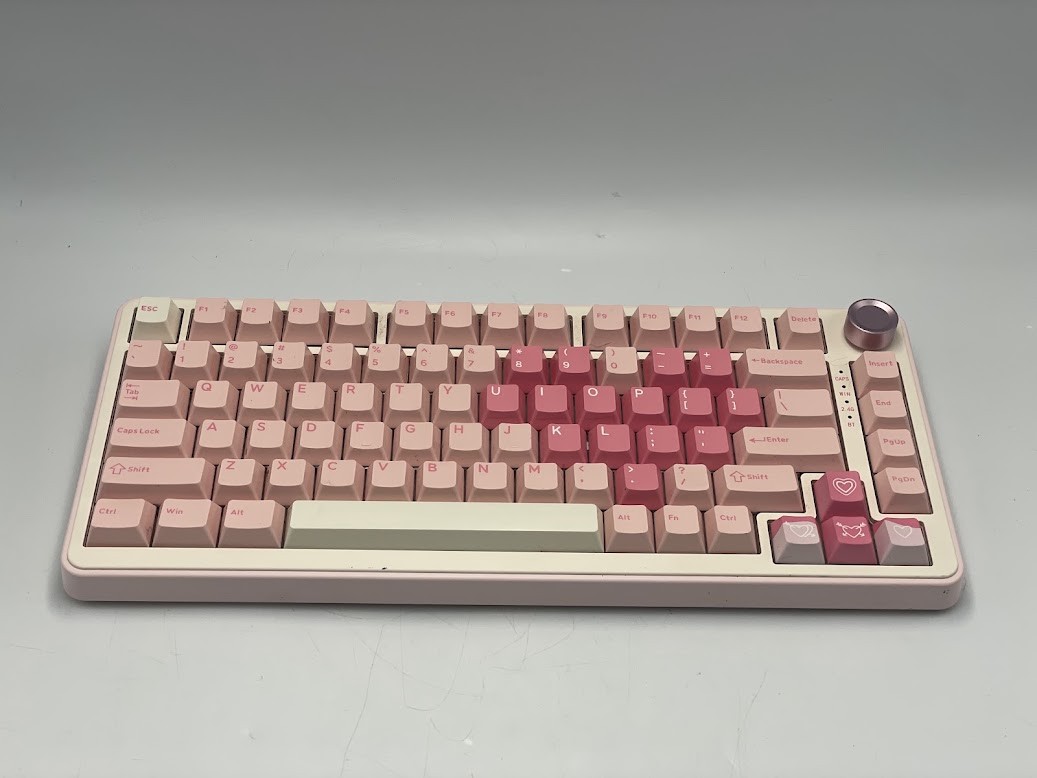 Yunzii B75 PRO Wireless Mechanical Gaming Keyboard - Pink