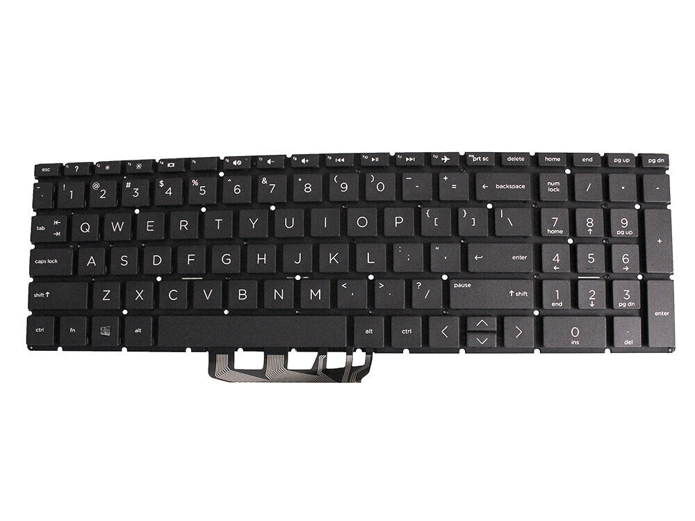 New For HP 17-by0035nr 17-by0020nr 17-by0010nr 17-by0046nr Laptop Keyboard Black
