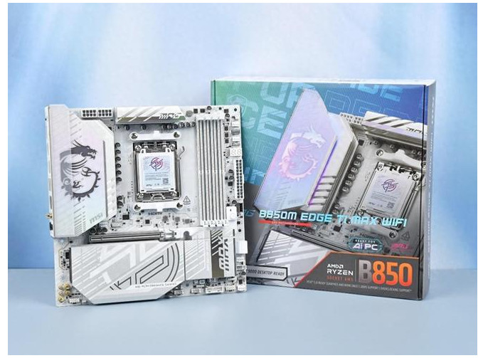 MSI MPG B850M EDGE TI MAX WIFI motherboard*/