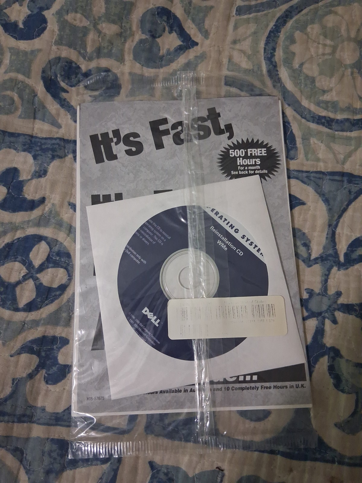 Microsoft Windows ME Millennium Dell OEM Reinstallation CD Guide Sealed 01H245