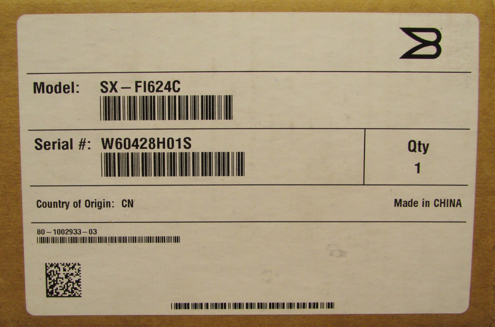 FOUNDRY BROCADE SX FI624C 24 Port Ethernet Expansion Module SX 624C 