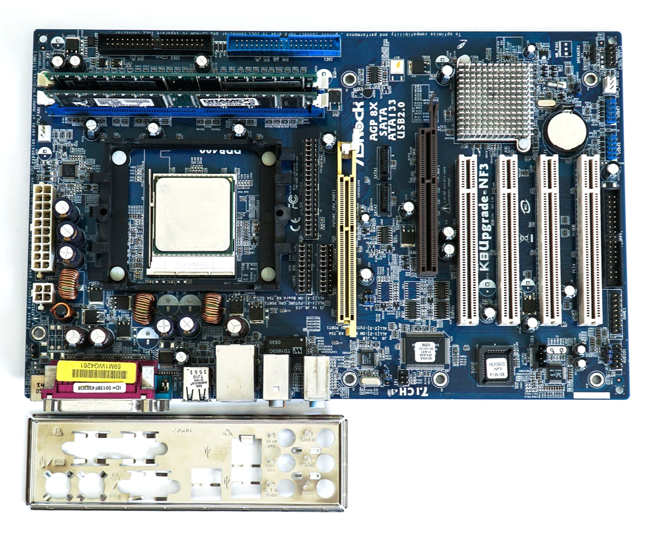 ASROCK K8Upgrade-NF3 + AMD Sempron 3000+1.8GHz + 512MB DDR400 s.754 ATX