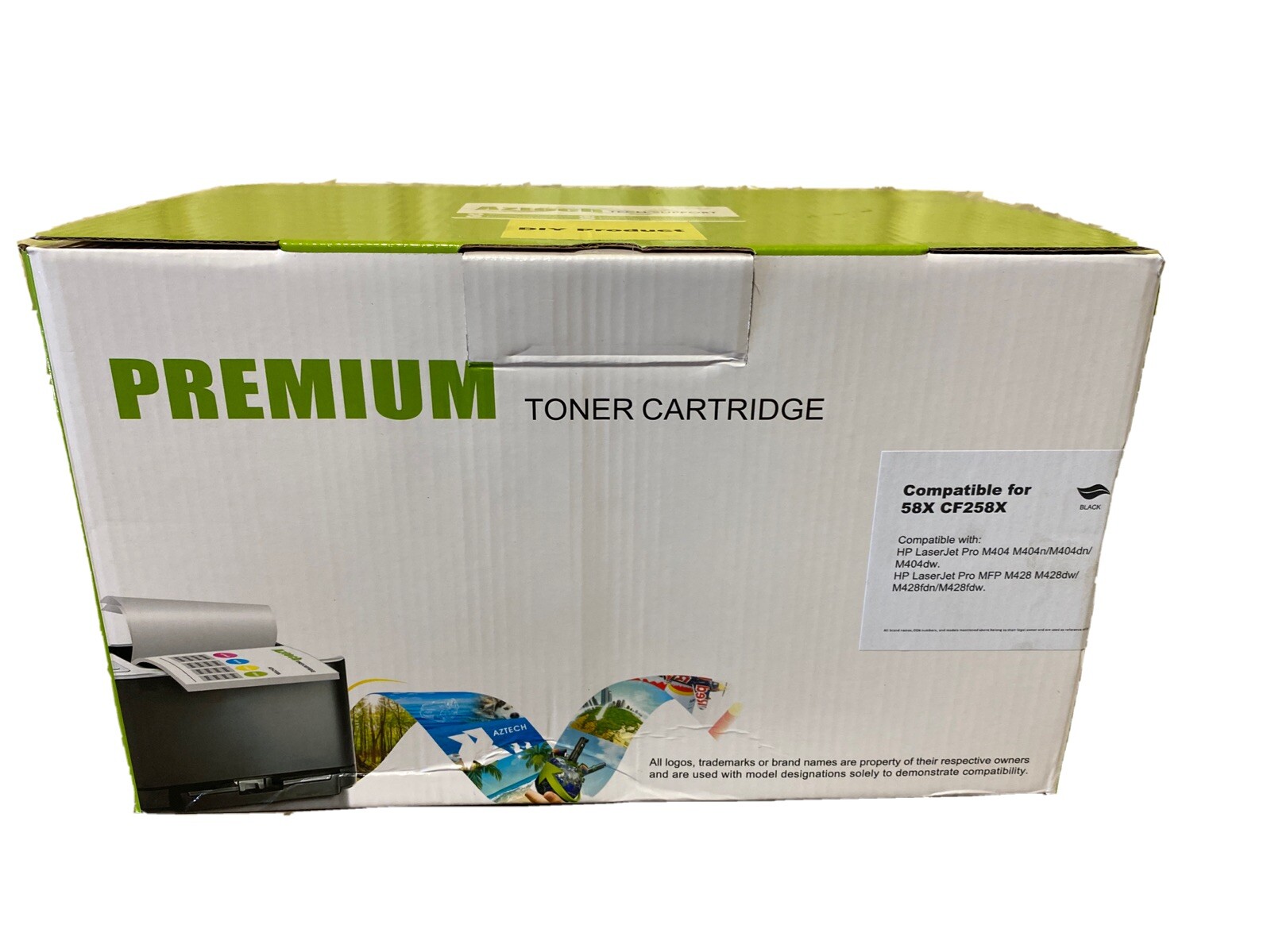 Aztech Compatible Toner Cartridge Replacement for HP 58X CF258X 58A CF258A   NEW