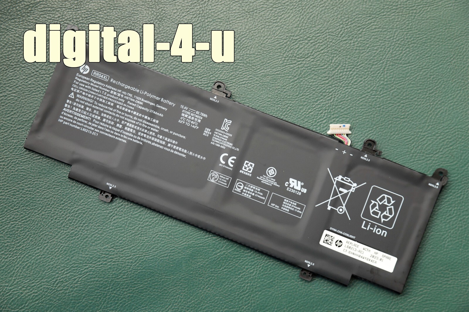 New Original RR04XL Battery for HP Spectre x360 13-AW000 L60213-AC1 L60373-005