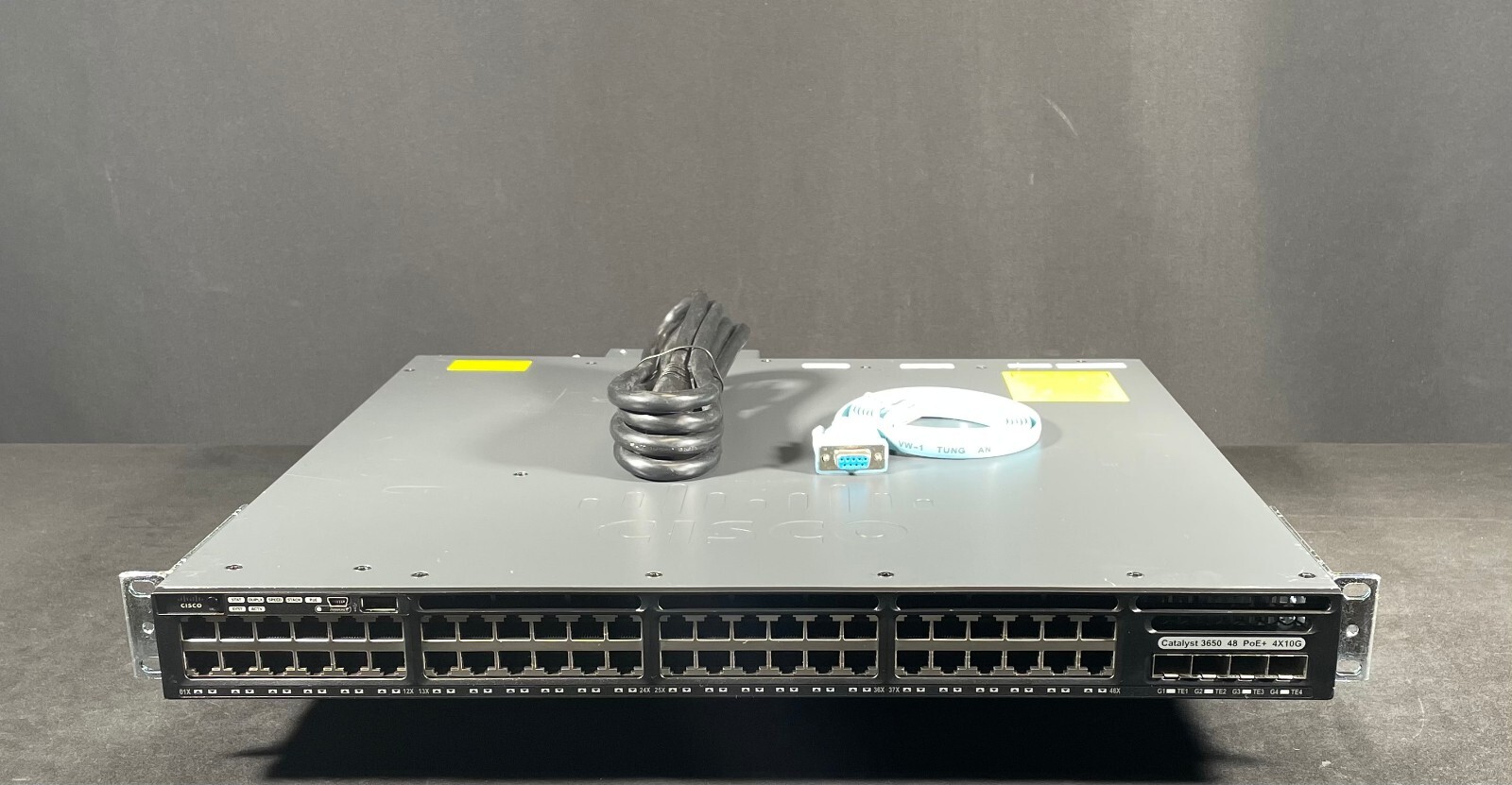 Cisco Catalyst  WS-C3650-48FQ-L 48 Port PoE+ Switch 4x 10Gb SFP+ -Same Day Ship