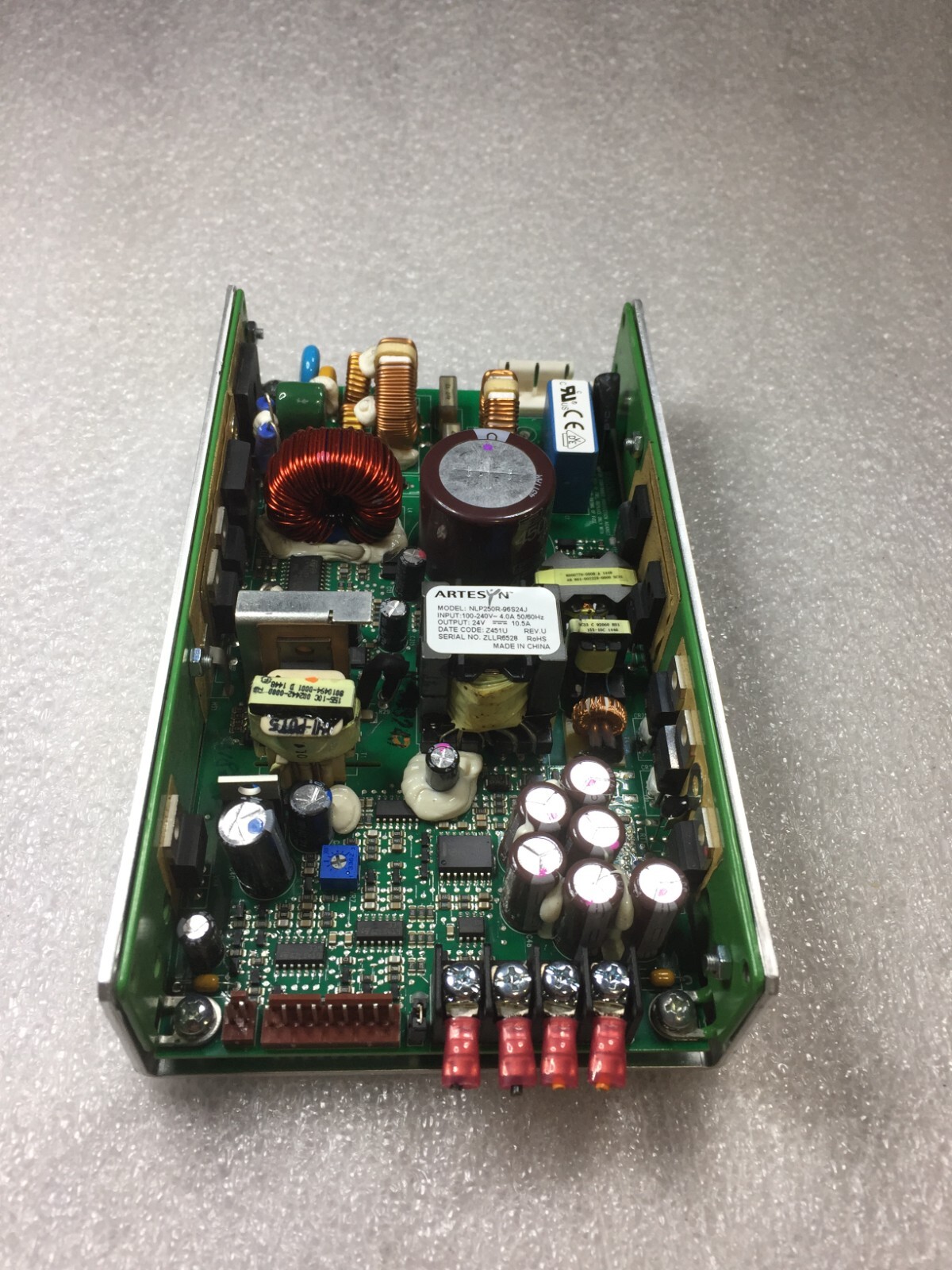  Artesyn NLP250R-96S24J 100-240V 4A 24V 10.5A 24VDC Power Supply 