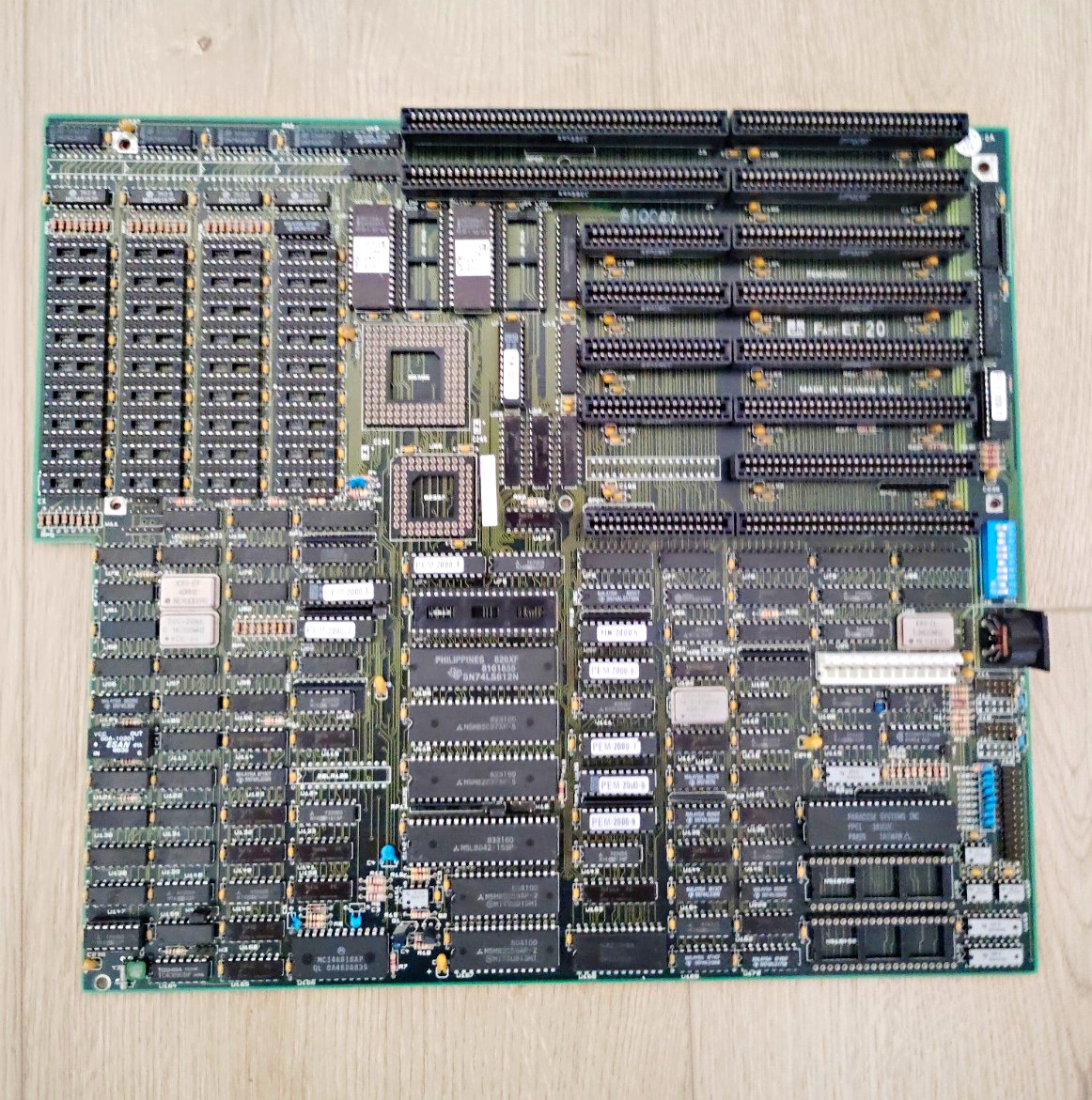 DTK PEM-2000 (FAST ET20) 386 Motherboard