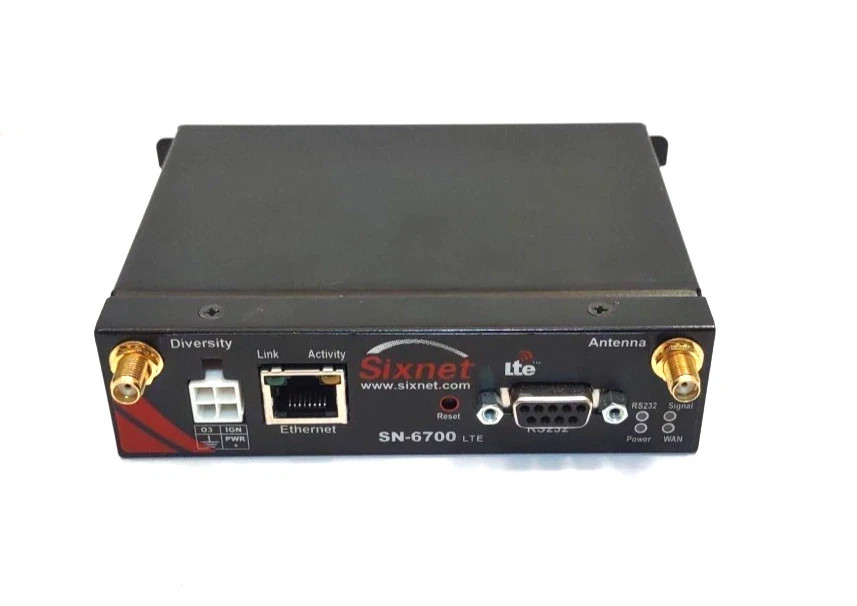 Red Lion Controls Sixnet SN-6700 LTE Modem Router SN-6700-VZ BT-6700 BT-67XX