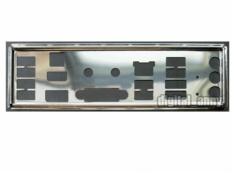 OEM I/O Shield For ASUS P8Z77-I DELUXE Motherboard Backplate