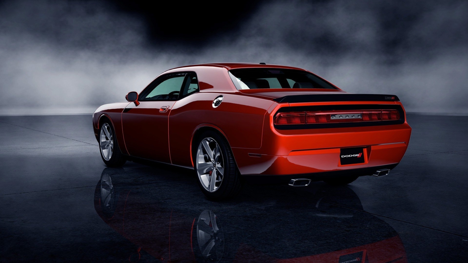 Cars video games gran turismo 5 dodge challenger srt8 Desk Mat Stitched