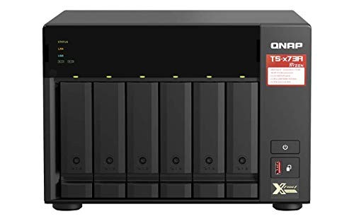 Qnap TS-673A-8G NAS Storage System AMD Ryzen 2.2GHz