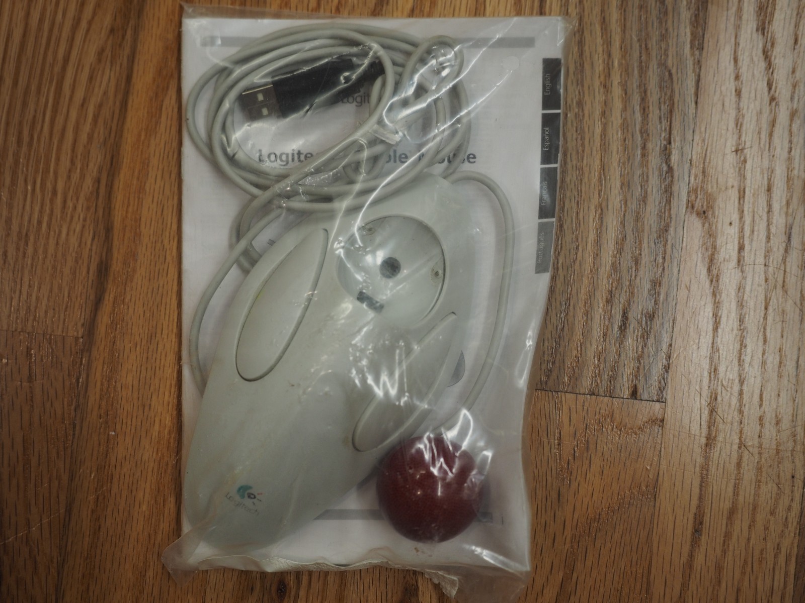 Nice Vintage Logitech Marble Mouse USB Trackerball
