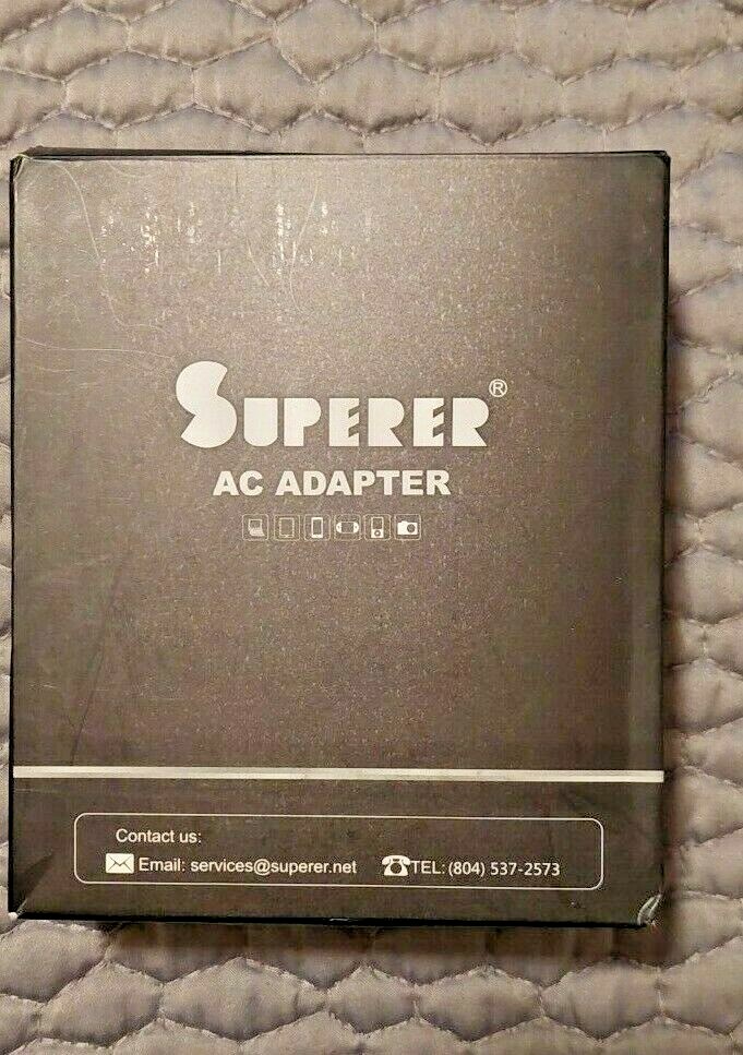 NEW Superer AC Adapter X002974GU3 Open Box