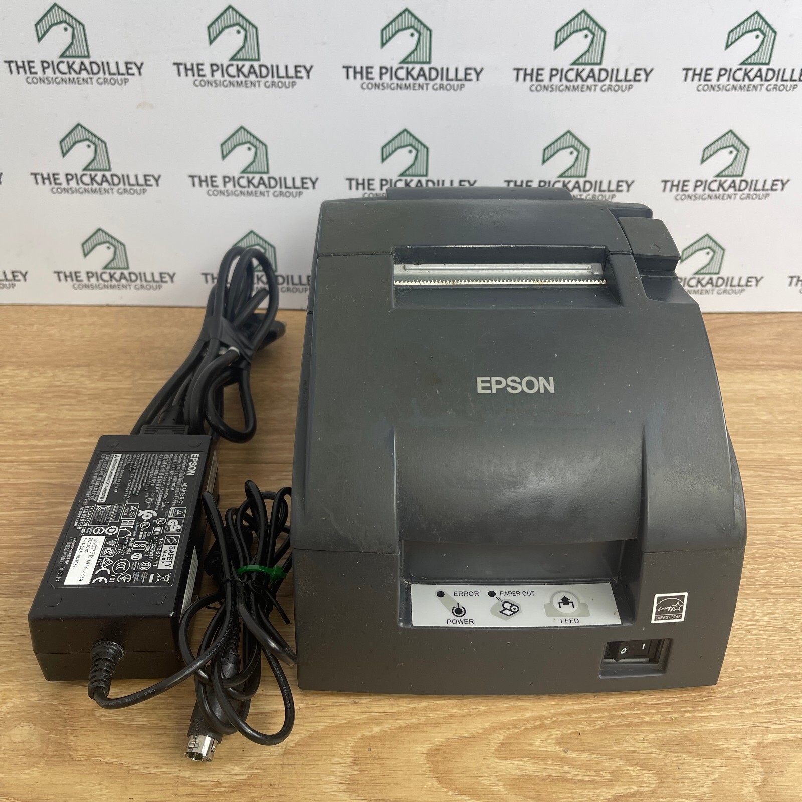 Epson TM-U220B Thermal Receipt Printer Black Compact