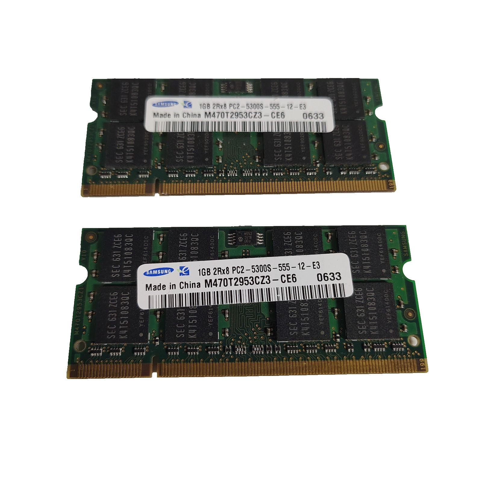 Samsung M470T2953CZ3-CE6 1GB RAM (2PACK)