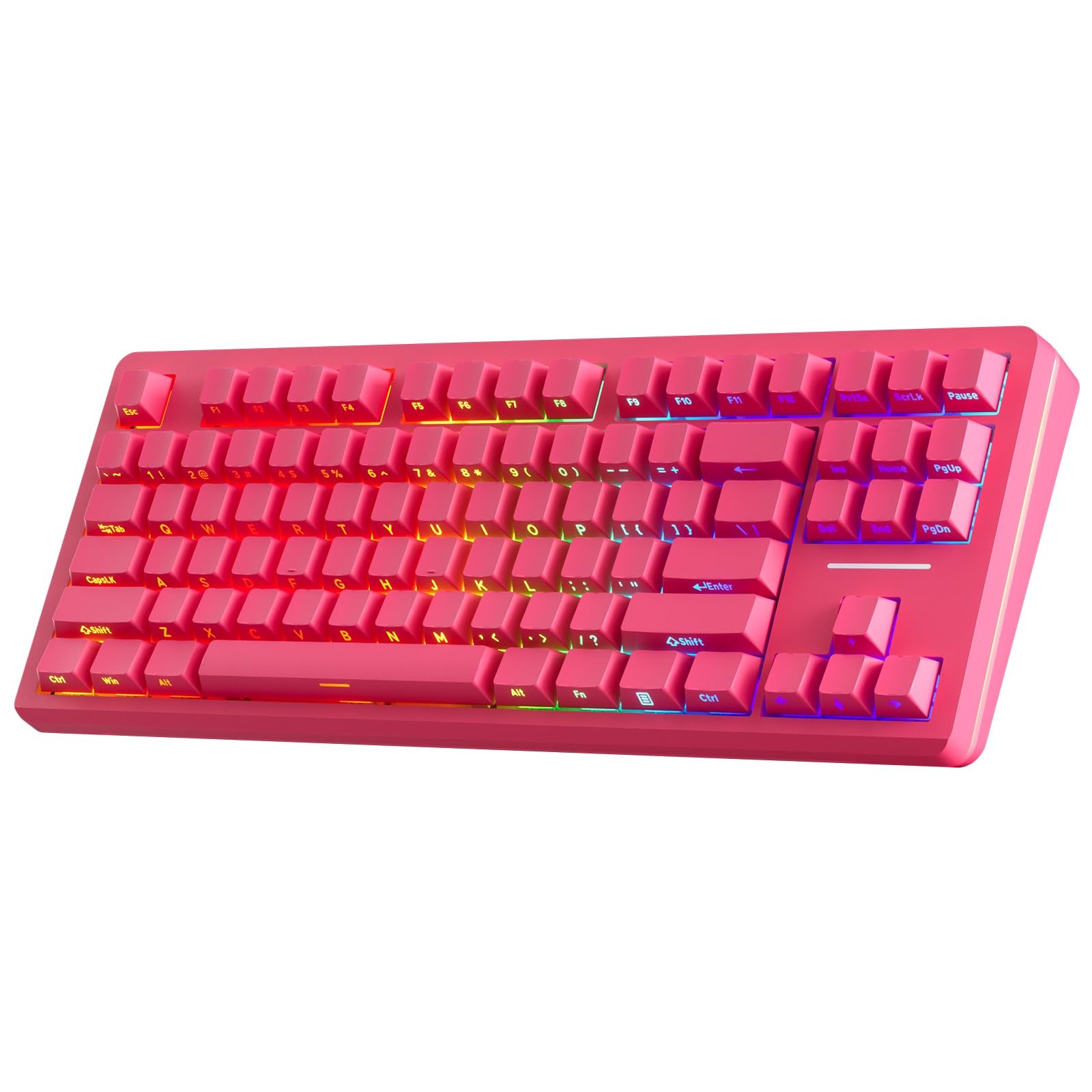 Hexgears Q87 Mechanical Keyboard Crimson Pulse (46 chars)