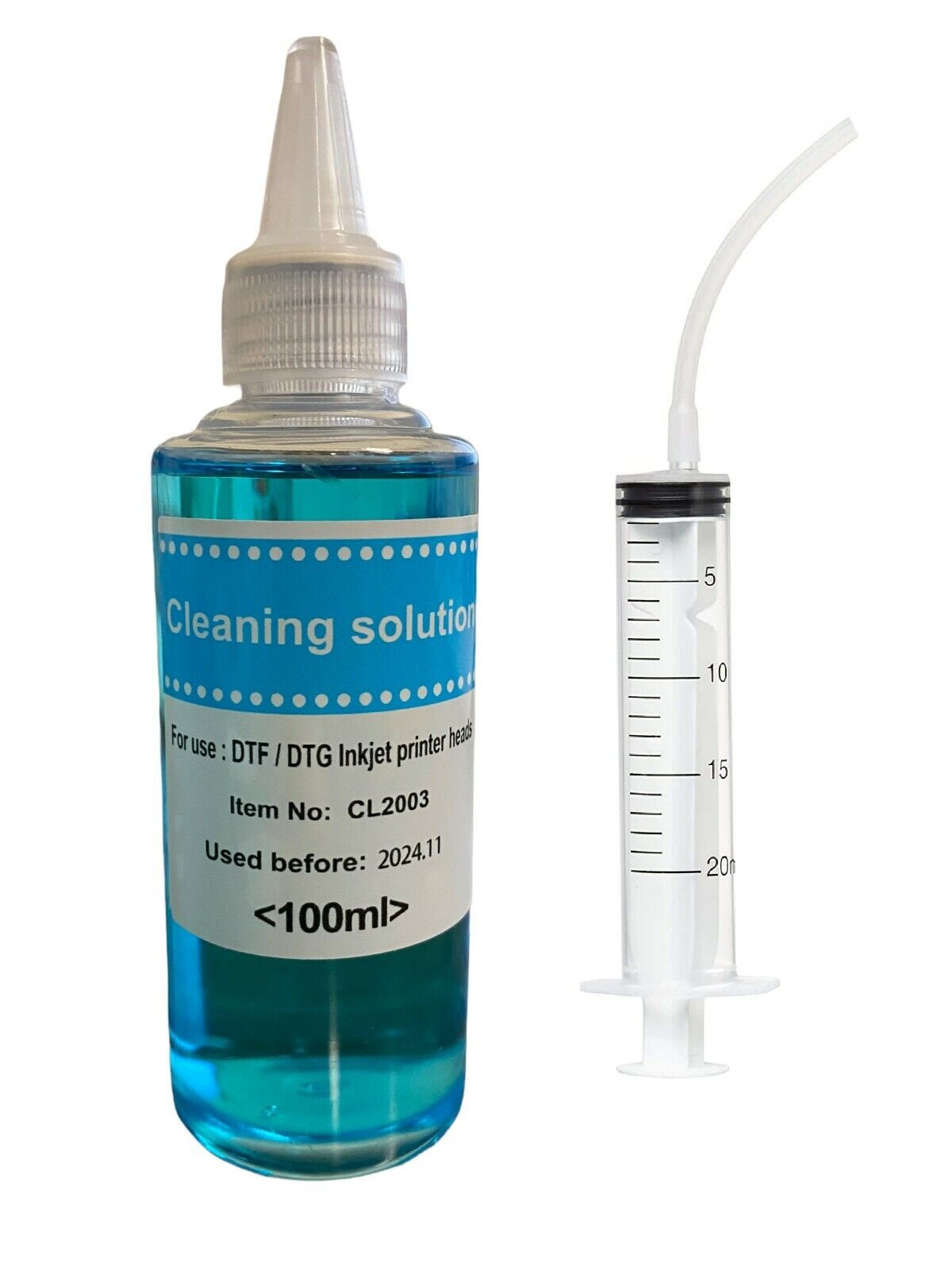 Cleaning Solution Cleaning Fluid Printhead Cleaner Unclog for DTF DTG Printers