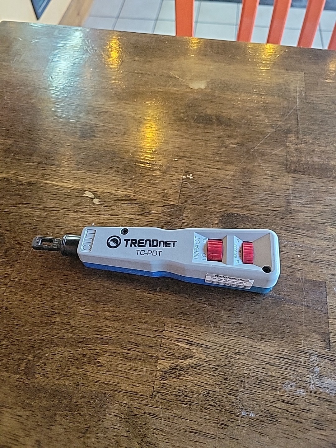 TRENDnet TC-PDT Pro Impact Punch Down Tool Networking V