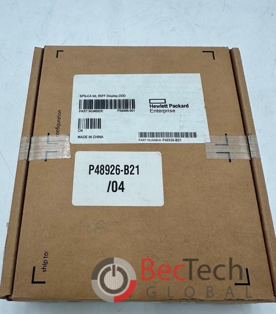 P56486-001 HPE Cable kit 8SFF Display ODD cable P48926-b21
