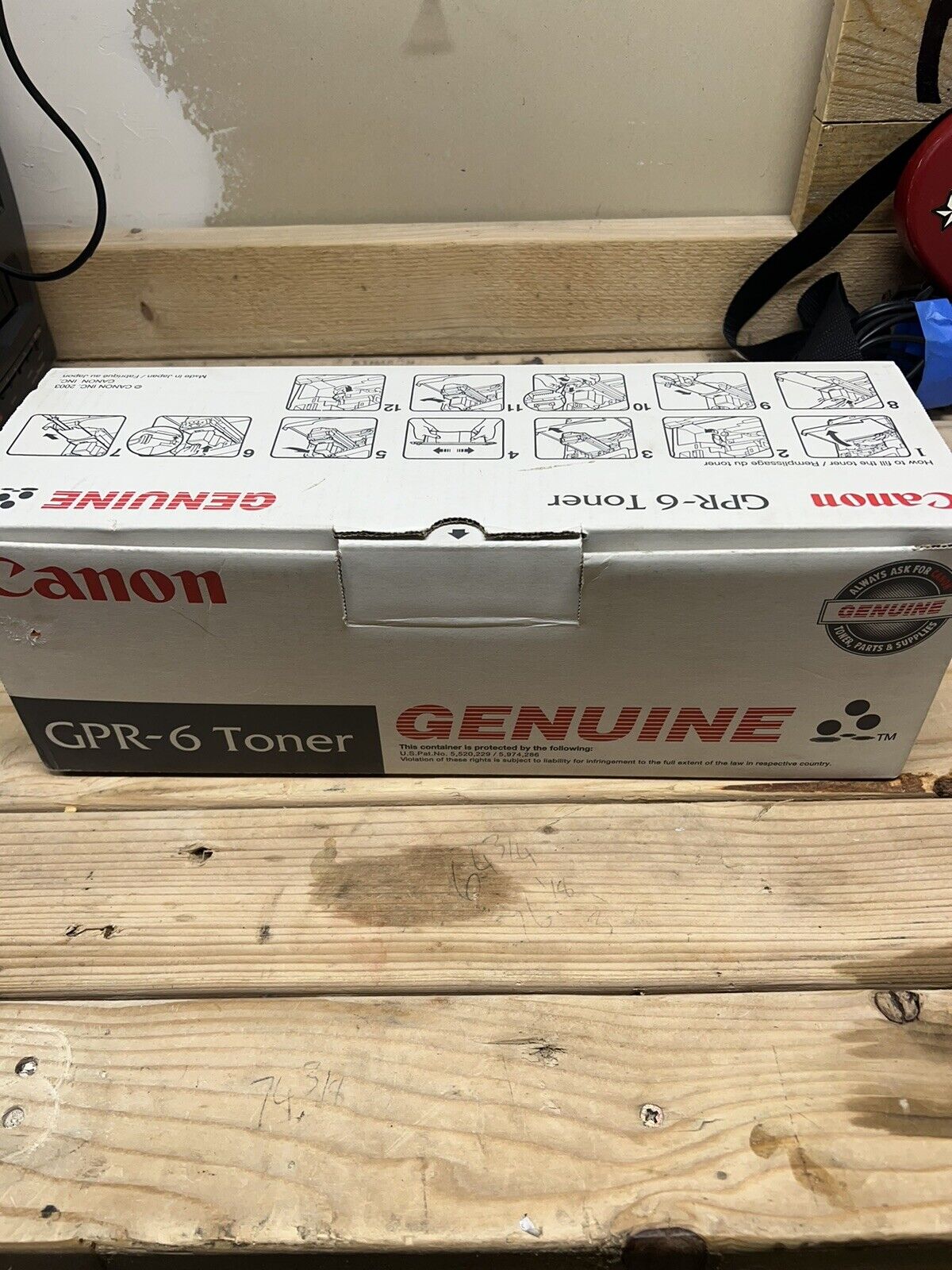 Canon GPR-6 Black Toner for image RUNNER 2200 2200G Genuine New OEM Boxed