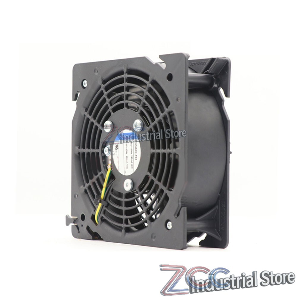 Ebmpapst DV4600-492 115V 19/18W 120×38mm 3-Wire Axial Fan Durable
