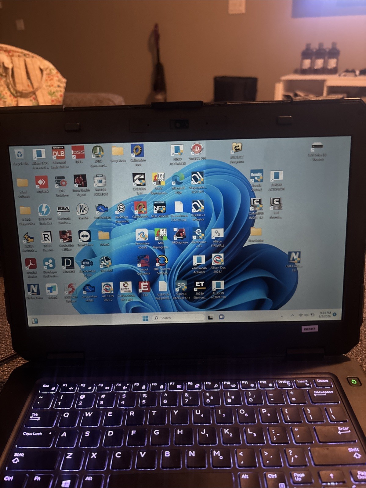 Diesel Dell Laptop Touch Screen Toughbook