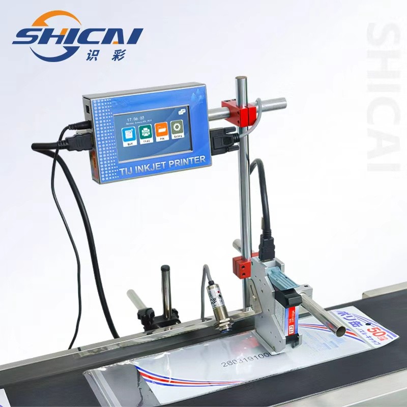Online Inkjet Printer Without Conveyor Printing Batch Number and Expiration Date