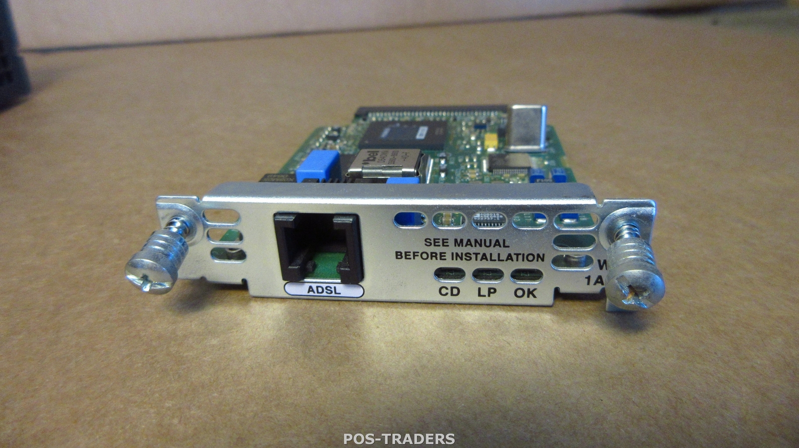CISCO WIC 1ADSL 1-Port ADSL WAN Interface Card Module - FROM CISCO 1841 V03