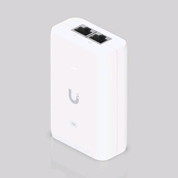 Ubiquiti Networks PoE+ Adapter, 2-Port RJ-45 Ethernet Wired, White