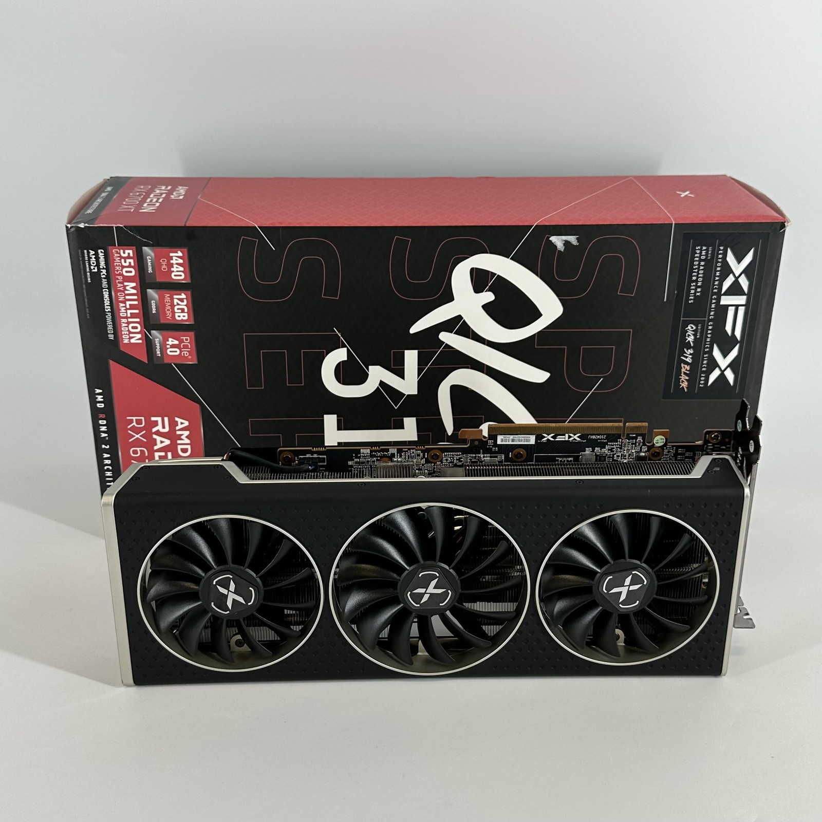 XFX Speedster QICK 319 Radeon RX 6700 XT 12GB - Graphics Card - Very Good