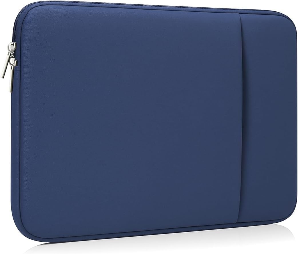 Dark Blue Laptop Sleeve for 13" MacBook Air/Pro/Neo A18 M1 M2 M3 M4 2020-2026