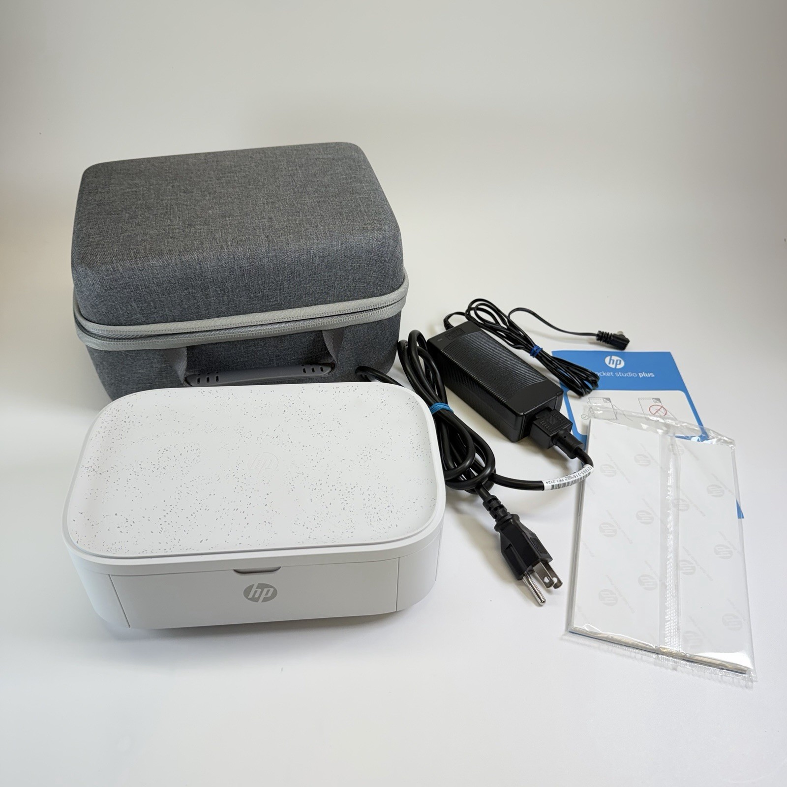 HP Sprocket Studio Plus 4x6" Wireless Instant Photo Printer with Travel Case