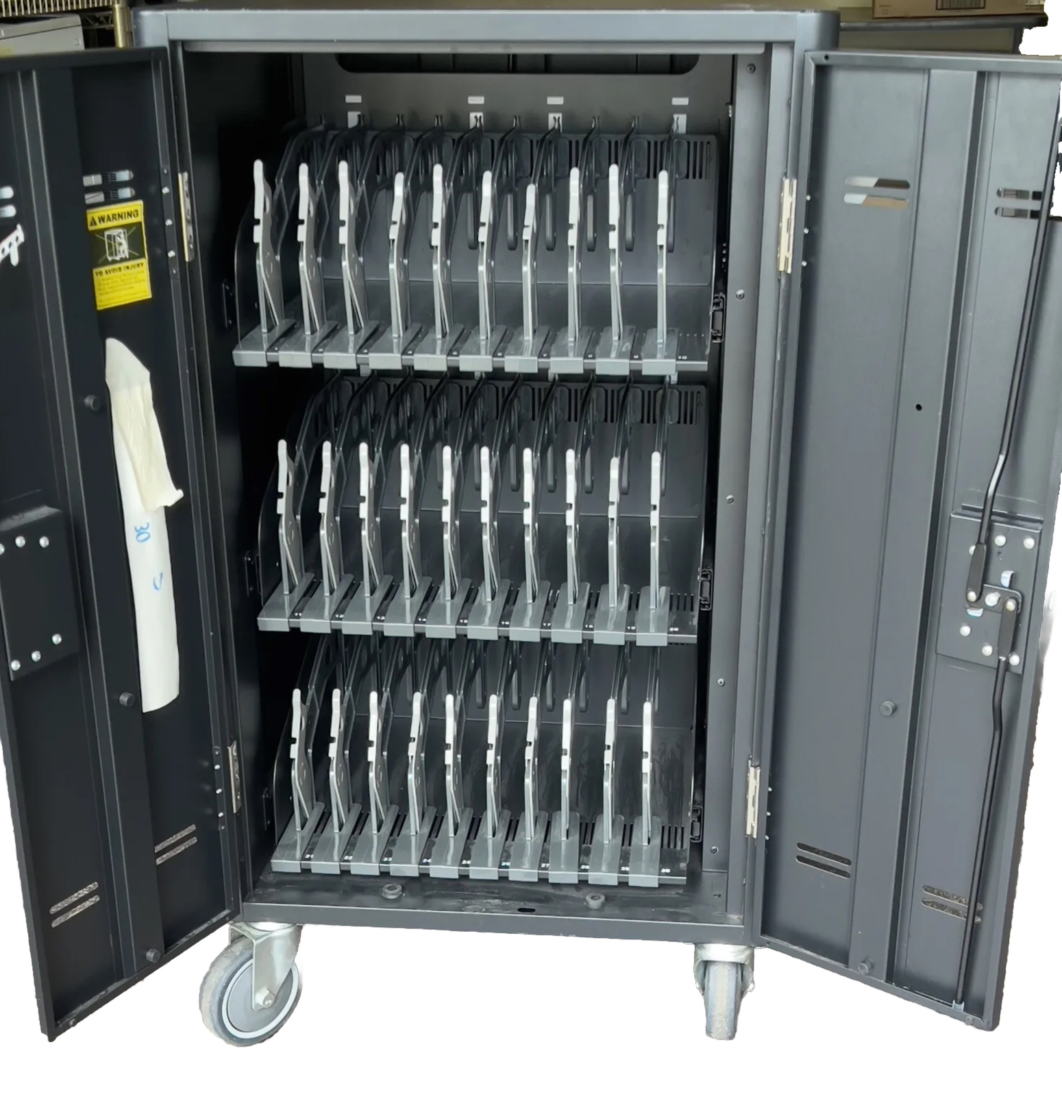 AVer AVerCharge C30i+ Charging Cart fits 30 Device -Notebooks Tablets Chromebook