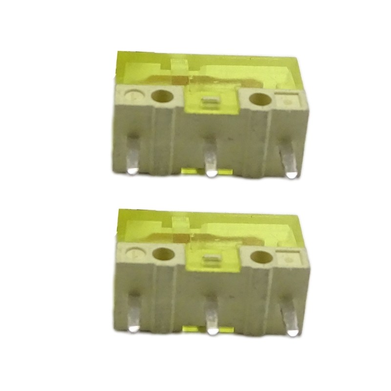 2PCs New Original HUANO Micro Switches 120 Million Clicks Game Mouse Microswitch