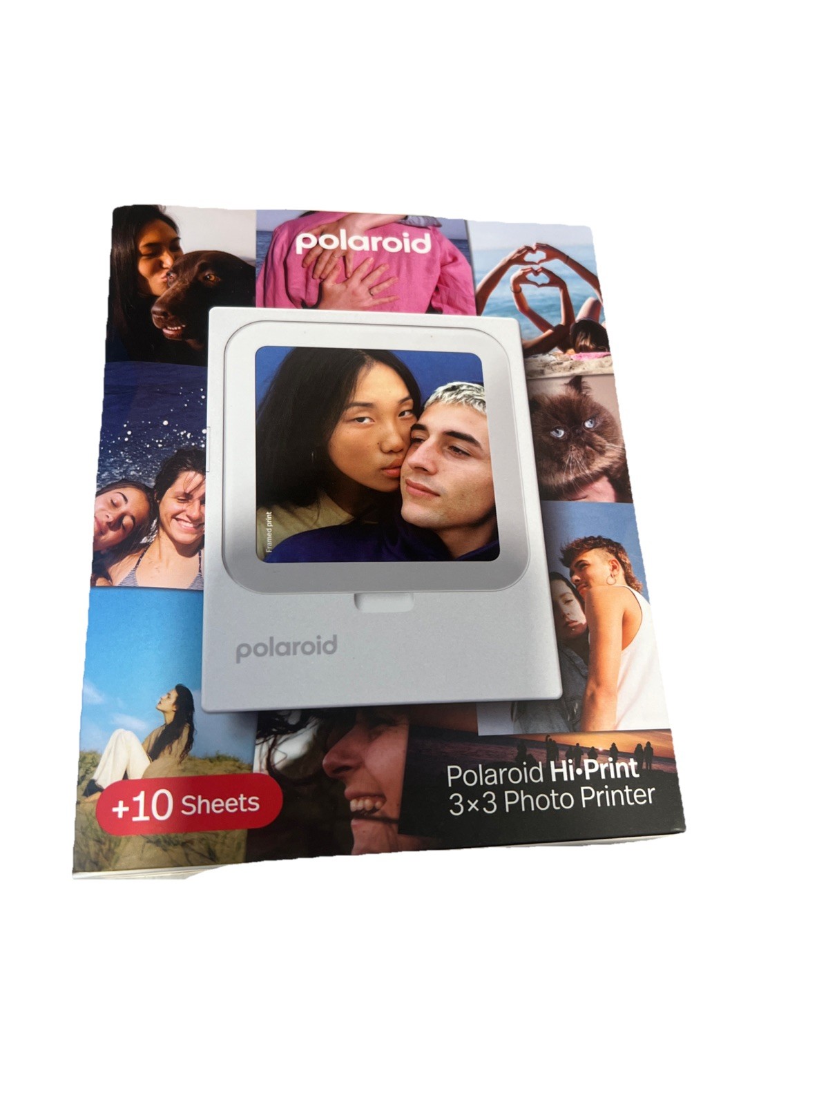 Polaroid Hi-Print 3x3 Photo Printer includes 10 Sheets