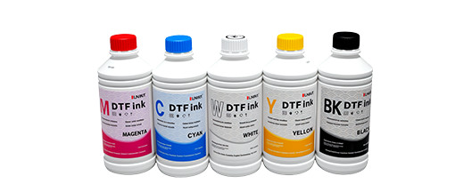 Sunika DTF Ink  1L (1000ml), Refill for DTF Printers (C M Y K White)