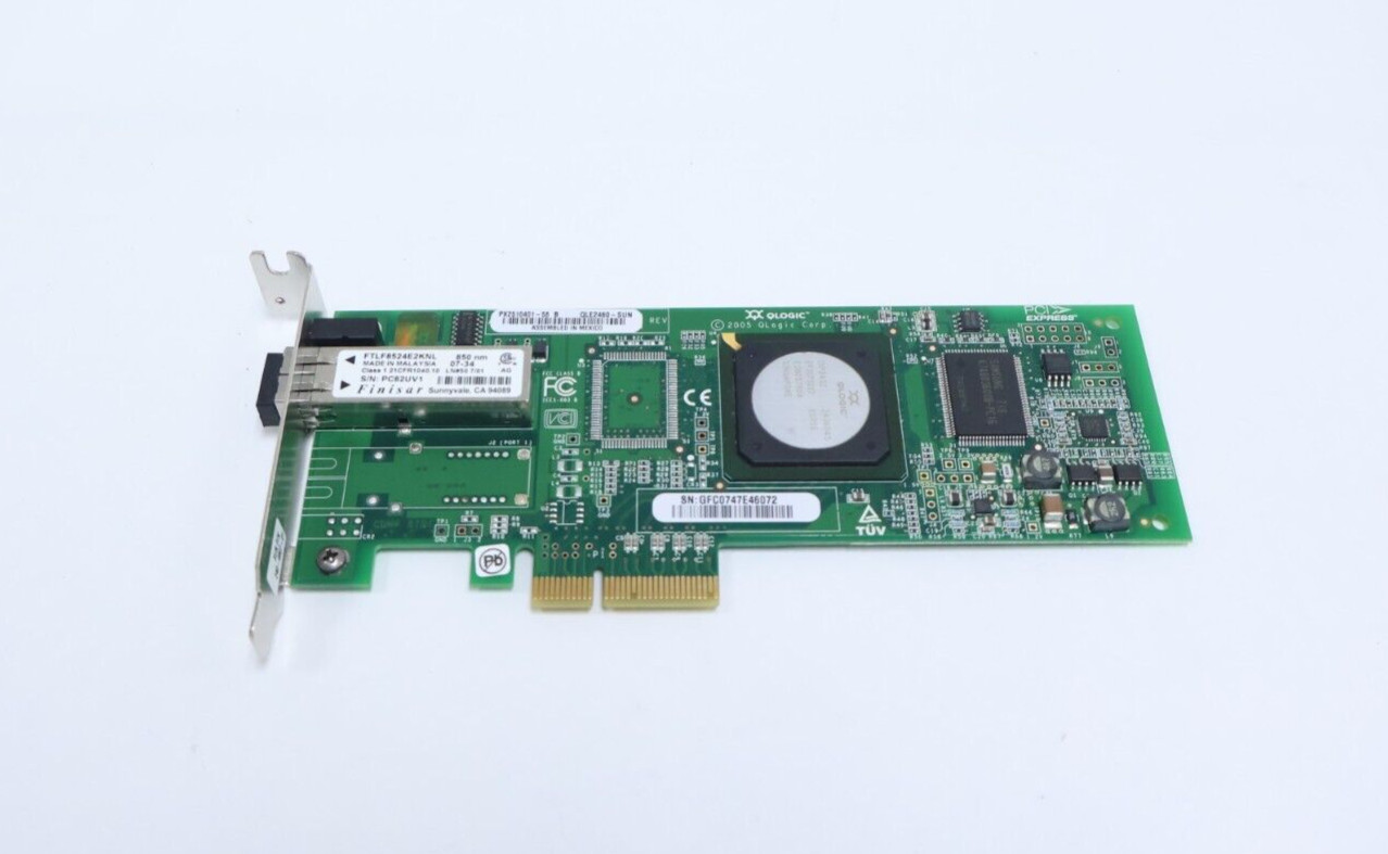 QLogic PX2510401-58B Single Port Fibre Channel Card 375-3355-02