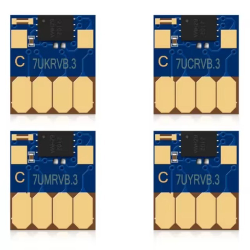 4 colors/set 972X-975X Permanent Chip For HP 452dn/dw/477dn/dw/552dw/577dw/z